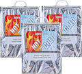 Superio Hot and Cold Insulated Bags for Food Delivery, Grocery Shopping Bags, Food Storage for Hot and Frozen Food for Travel, Disposable Cooler Bag, Reinforced Thermal Lunch Bag (3, 13.5"x17.5")