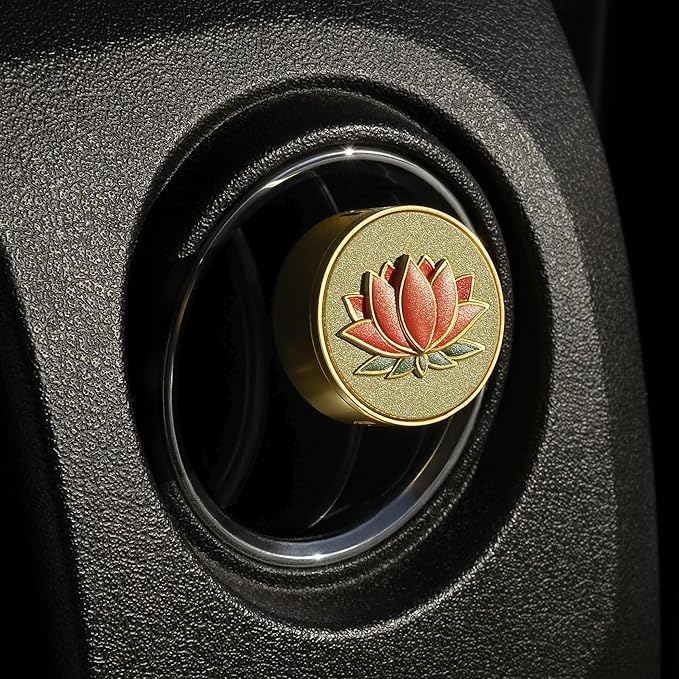 KARMA AND LUCK Pure Resilience Lotus Car Freshener