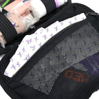 Lightning X Premium Rip-Away Individual First Aid Kit for Vehicle Head Rest - Stealth Black