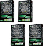 Treefrog Air Freshener, Bamboo Charcoal New Car Scent 4-Pack, Captures, Eliminates Odors, Purifies and Freshens Air, Generously Large Size 200g