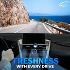 Air Jungles Car Air Freshener Vent Clip 3 Count (Pack of 2), Ocean Scent, 4 ml Each, Long-Lasting Car Odor Eliminator, Easy Clip-On Design, Up to 180 Days Freshness for Cars, Trucks, and SUVs