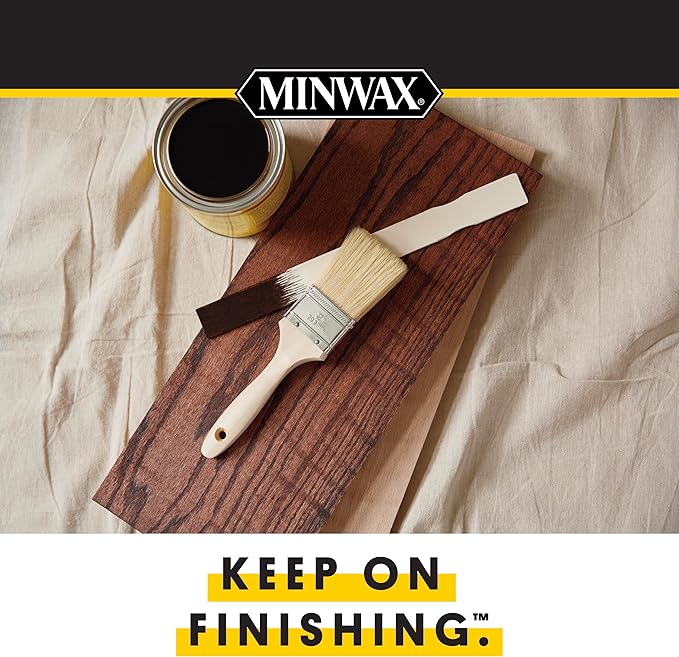 Minwax Fast Drying Polyurethane Spray, Protective Wood Finish, Clear Semi-Gloss, 11.5 oz. Aerosol Can(Packaging May Vary)