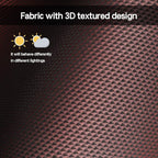 coverdream 2026 Rav4 Seat Covers Custom Fit for 2026 Toyota Rav4 Hybrid (Woodland/Limited) SUV,Full Set Polyester Car Seat Protector Black & Wine Red