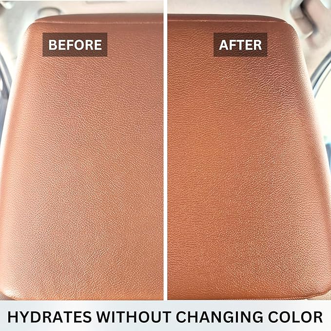 The Pro Stuff® Ultimate Leather Conditioner for Car Interior & Seats | UV Protection, Deep Restoration and Shine | Easy Apply, No-Residue Micro-emulsion Clear Formula | Works on Couch, Jacket, Shoe