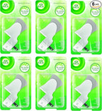 Air Wick Scented Oil Warmer Plugin Air Freshener, White, 6ct