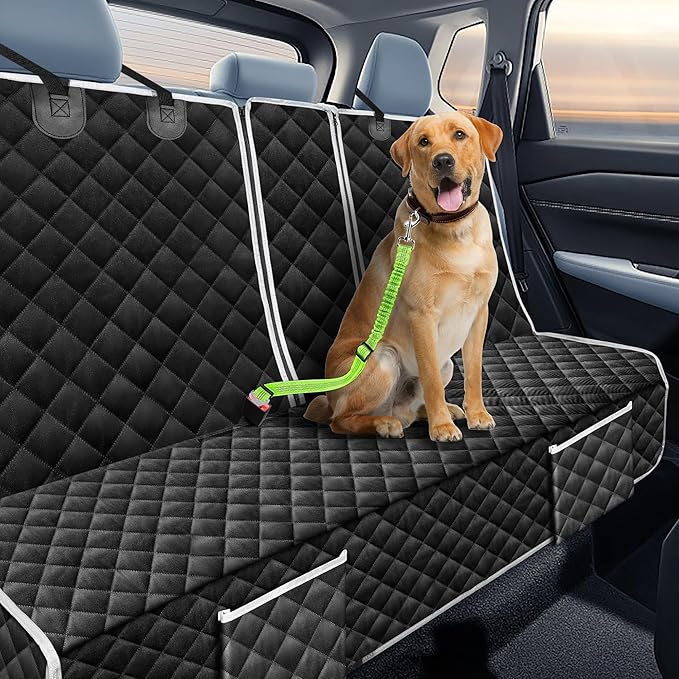 Dog Car Seat Cover Compatible with Lexus NX RX ES is 250 350 350h 450h 500h 300h 200t Back Seat Accessories, Waterproof Pet Bench Backseat Covers with Non-Slip Backing - 2026 New