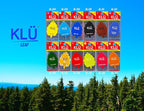KLÜ Leaf Car Air Freshener I Long Lasting Scent for Auto or Home (25 Pack) Black Snow
