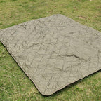 Poncho Liner Military Insulation Outdoor Camping Blanket for Travel, Beach, Grass, Picnic, Car Emergency, Outdoor, Survival
