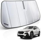 MZS Windshield Sun Shade Compatible with Crosstrek 2024-2026 / Impreza 2024-2026, Foldable Car Sun Shade Shield with Storage Pouch, Front Window Visor Sunshade Accessories for Interior Protector