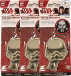 Star Wars Stormtrooper Car Accessories - Stormtrooper Air Freshener Wiggler (3 Pack, Vanilla)