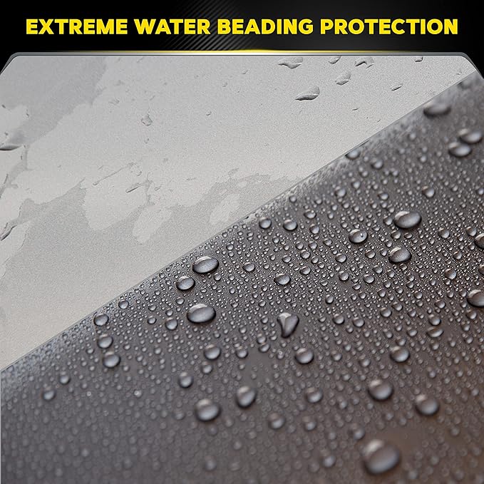 Meguiar's Hybrid Ceramic Liquid Wax, Shield Your Paint with a Residue-Free Liquid Car Wax with Advanced SiO2 Hybrid Technology and Long-Lasting Water-Beading Protection, 16 Oz Bottle