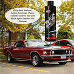 MPD Cobalt Charm Black Again Exterior Trim Restorer NA647 8 oz.
