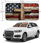 Bloody Handprints Car Windshield Sun Shade Foldable Sunshade Front Window Cover Sun Visor Protector Accessories (59x27.5 inches)