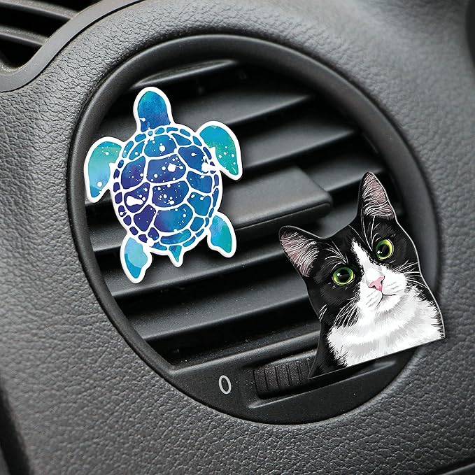 WIRESTER Fresh Scented Car Air Freshener Vent Clip, Decorative Accessories, Interior Decoration for Cars