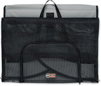K&H Pet Products Enclosed Dog Cat Car Seat, Travel Safety Carrier for Pets, Dog Travel Car Seat, Soft-Sided Covered Cat Carrier, Washable Pad, Multiple Entrances, Mesh Windows - Small 17 X 16 X 15in