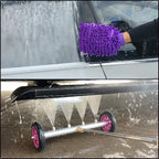 PWACCS Pressure Washer Undercarriage Cleaner – 16 Inch Power Washer Under Carriage Spray – High Pressure Washing Under Car Attachment with 3 Pcs Extension Wand – 4000 PSI