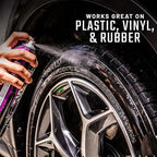 Slick Products Shine & Protectant Spray 17.35 FL OZ. - High Gloss Clear Coating Renew Vinyl, Plastic, Rubber, Trim, Tire, Car, Truck, Motorcycle, Dirt Bike