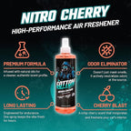 Gottom Air Freshener Spray - Long Lasting Odor Eliminator - 16 oz (Nitro Cherry) - Car Scent, Auto Odor Remover, Fresh Fragrance, Air Freshener for Trucks, SUVs, RVs & more