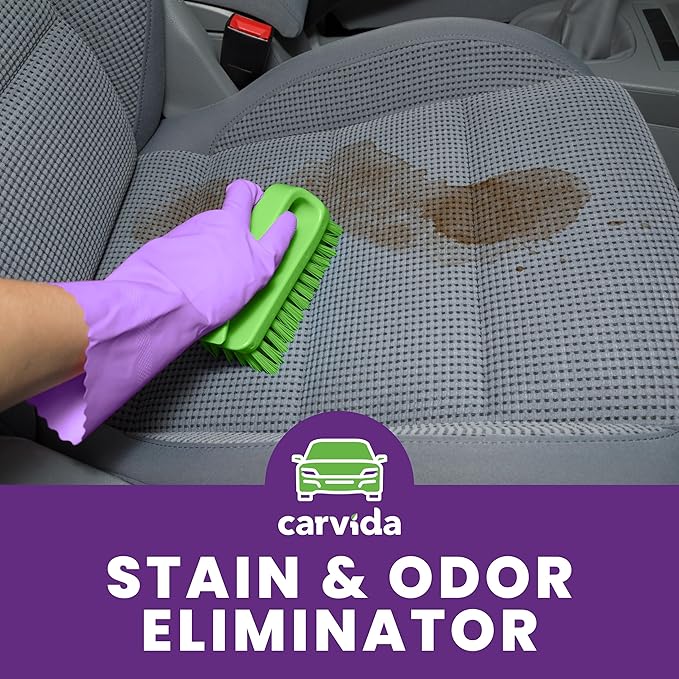 Pet Odor Eliminator, Enzyme-based Stain & Odor Remover Spray for Pet Urine and Smells in Cars, Grapefruit Scent, 16oz