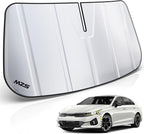 MZS Windshield Sun Shade Compatible with K5 2021-2026, Foldable Car Front Window Sunshade with Storage Pouch, Sedan Sun Visor Shield Accessories for Interior Protector