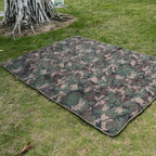Military Poncho Liner 55”x 79” Camping Blanket Insulation Compact Waterproof for Travel Stadium Outdoor Camping
