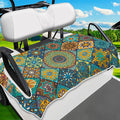 ENYORSE Golf Cart Seat Covers - Ethnic Style Golf Cart Towel Blanket for 2/4 Seater, Soft & Breathable Microfiber, Keeps Seats Cool & Comfortable, 51”x31”, Fits EZGO/Yamaha/Club Car
