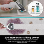 Shark StainStriker Cleaning Solution Bundle for Portable Cleaners, Carpet and Area Rug Formula, Instantly Eliminates Odors, Includes 32 oz OXY Multiplier and 16 oz Deep Clean Solution, PXCMBUNDLE