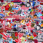 Free Tool Kit EZAUTOWRAP ES Bomber Hellaflush Anime Cartoon Car Vinyl Wrap Sticker Decal Air Release - 60"X420" (5FT X 35FT)