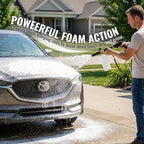 Foam Cannon for Sun Joe SPX Series Electric Pressure Washers,Replacement for SPX-FC34-PRO, 34 Oz, Adjustable Spray Nozzle