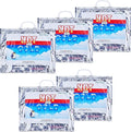 Superio Hot and Cold Insulated Bags for Food Delivery, Grocery Shopping Bags, Food Storage for Hot and Frozen Food for Travel, Disposable Cooler Bag, Reinforced Thermal Lunch Bag (5, 15.5"x13")