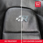 Griot's Garage Leather 3-in-1, Leather Cleaner and Conditioner for Car Leather Seat Upholstery, Sofa, Jacket, Shoes, and More, Cleans, Conditions, and Protects, 16 Oz, 11019