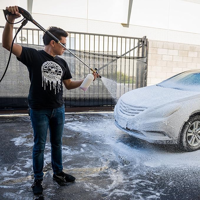 Chemical Guys EQP321 TORQ Professional Snow Foam Cannon Car Wash Snow Foamer, (Safe for Cars, Trucks, SUVs, RVs, & More) Works with Pressure Washer