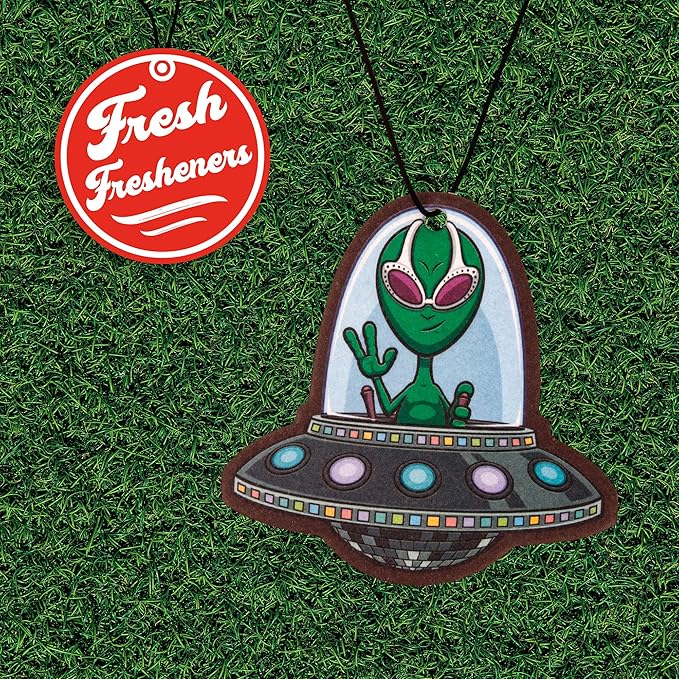 Fresh Fresheners Cool Funny Car Air Fresheners Scented With Premium Oils (4 Pack)