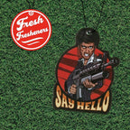 Fresh Fresheners Cute Funny Car Air Fresheners 4 Pack Scented with Premium Oils (Scarface)