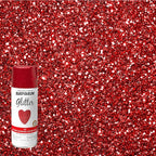 Rust-Oleum 268045-6PK Specialty Glitter Spray Paint, 10.25 Oz, Red, 6 Pack