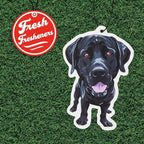 Dog Car Air Freshener 4 Pack Labrador Scented With Premium Oils By Fresh Fresheners