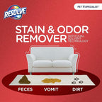 Resolve Pet Specialist Carpet Cleaner, Stain Remover and Odor eliminator trigger, Floor and Upholstery Cleaner, 32 oz (Packaging may Vary)