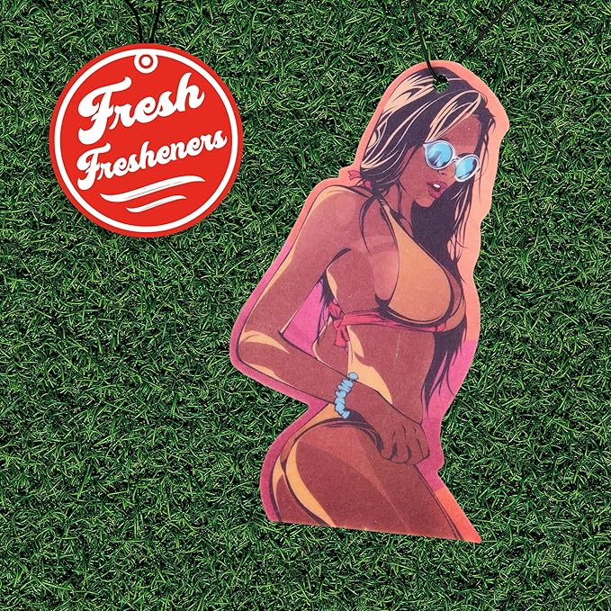 Funny Naughty Unique Car Air Fresheners Scented With Premium Oils By Fresh Fresheners (Mexicana)