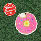 Fresh Fresheners Cute Funny and Aesthetic Car Air Fresheners 4-pack Scented With Premium Oils (Donut)