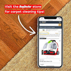 Rug Doctor Pro Motorized Upholstery Tool Attachment For Pro Deep Commercial Carpet Cleaning Machine – Dual Action Motorized Brush with Strong Suction Removes Stains, Soils & Lingering Odors