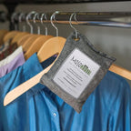 MOSO NATURAL Air Purifying Bag. Bamboo Charcoal Air Freshener, Deodorizer, Odor Eliminator, Odor Absorber for Cars and Home. 200g / 500g Charcoal Color