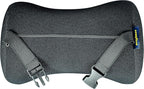 Goodyear Ergonomic Car Neck Pillow, Soft Memory Foam Headrest Pillow for Driving, Breathable & Removable Cover, Car Seat Headrest Cushion with Adjustable Strap, Neck Pain Relief, Grey