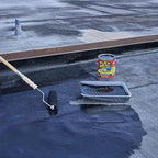 Flex Seal Liquid, Rubber Coating Sealant, Waterproof, Flexible, Breathable, and UV Resistant, Roof Repair, Basements, RV, Campers, Trailers, Marine, EPDM, Masonry, Black, 1 Gallon