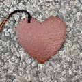 Air Flair | Leather Car Air Freshener | Heart Cheetah Brown (Vanilla Leather Scent)