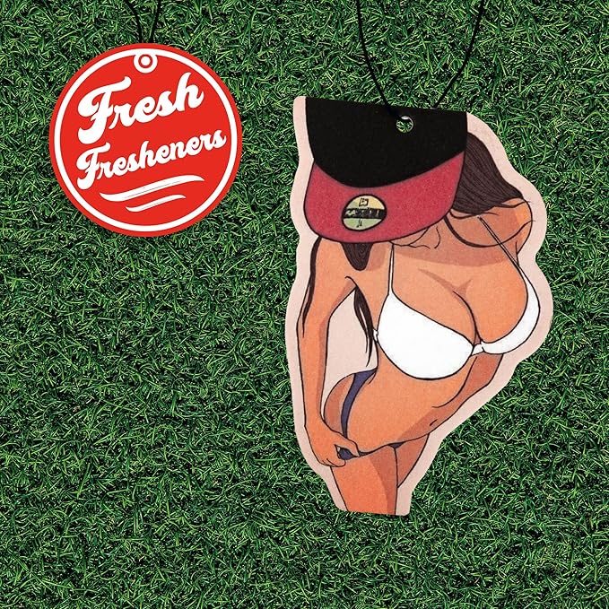 Funny Naughty Unique Car Air Fresheners Scented With Premium Oils By Fresh Fresheners (Italiana)